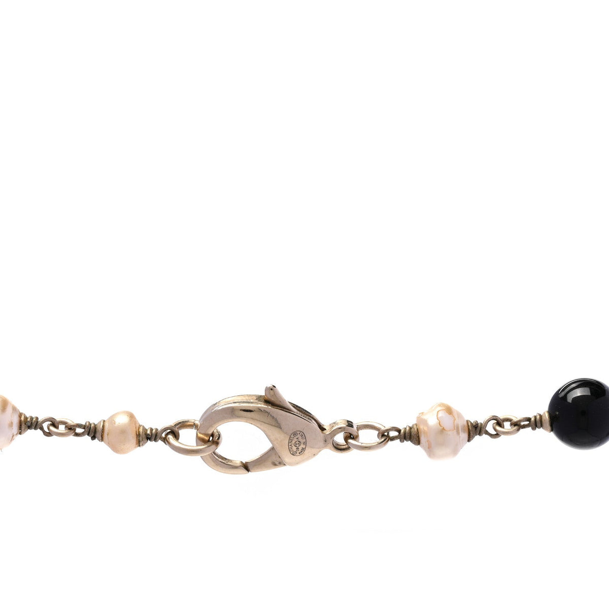 Chanel Pearl Crystal Baguette Beaded