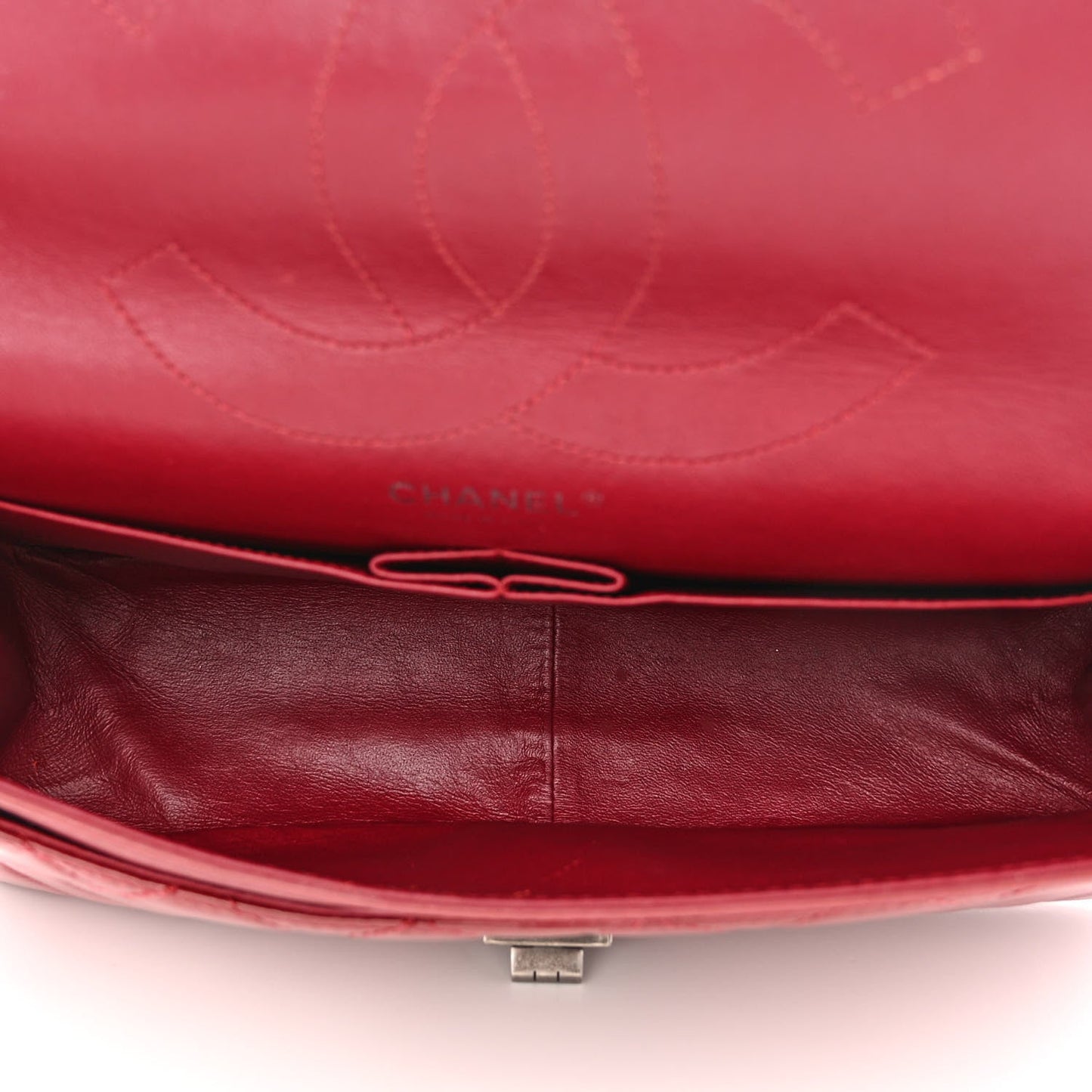 Chanel Aged Glazed Calfskin Quilted 2.55
