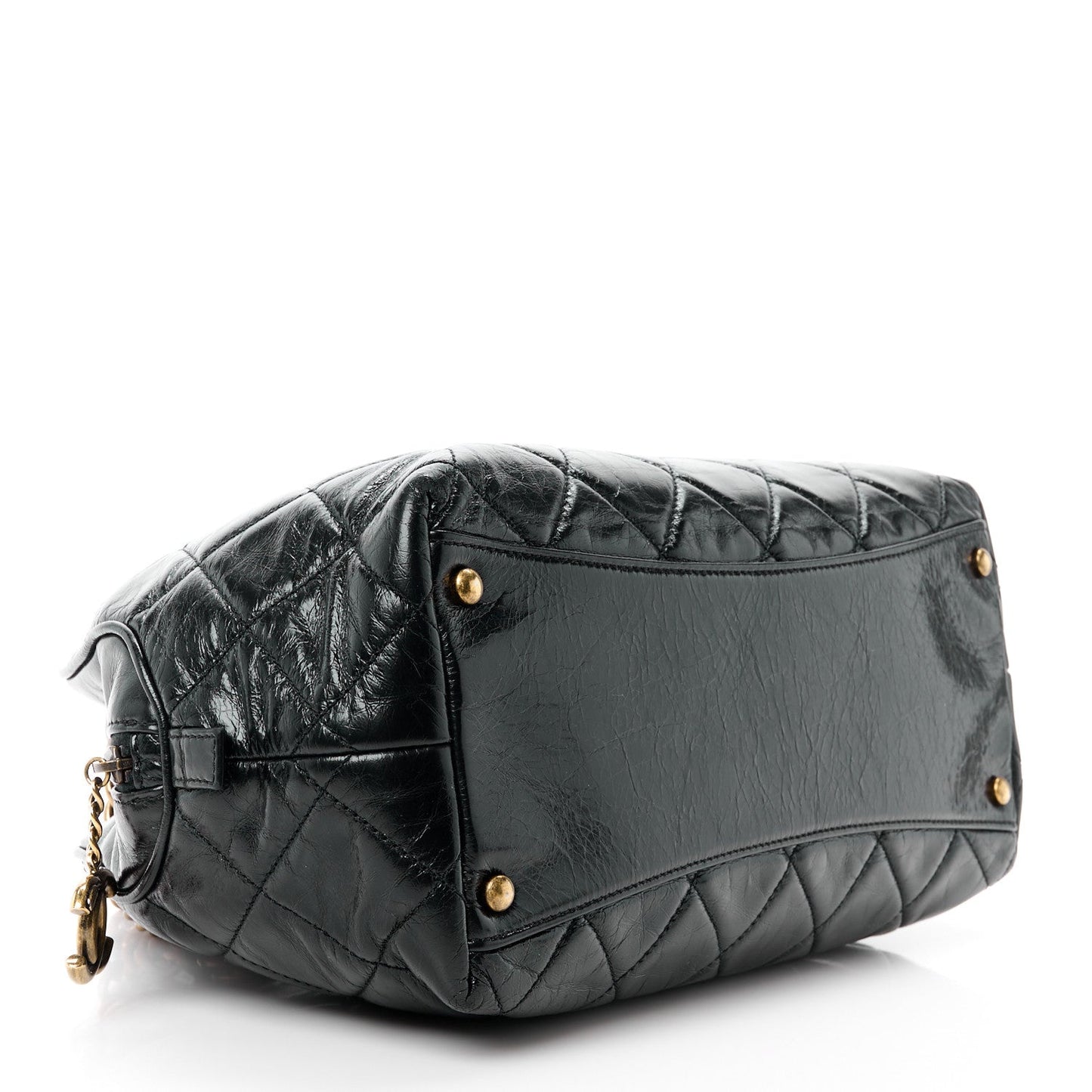 Chanel Glazed Calfskin Castle Rock