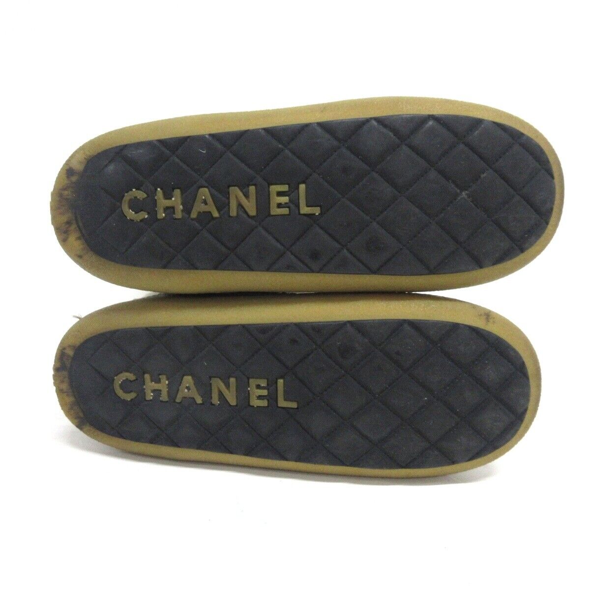 Chanel - Beige Cream Mouton Women's