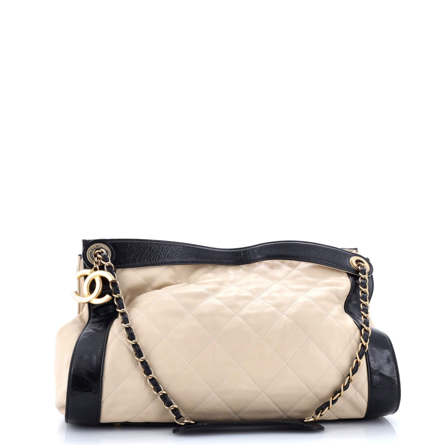 Chanel In The Mix Charm Tote Quilted