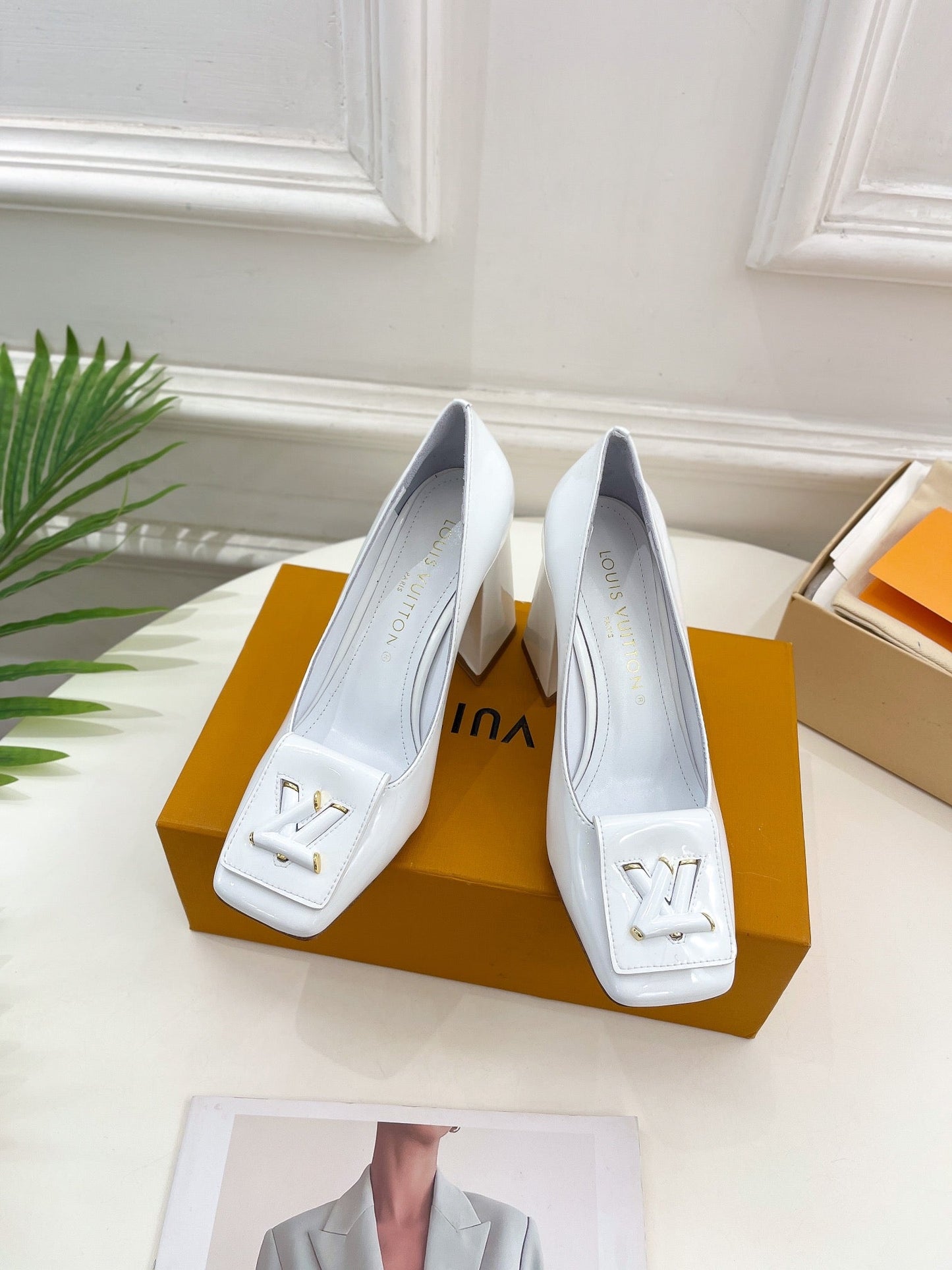 New Louis Vuitton High Heel Shoes 006