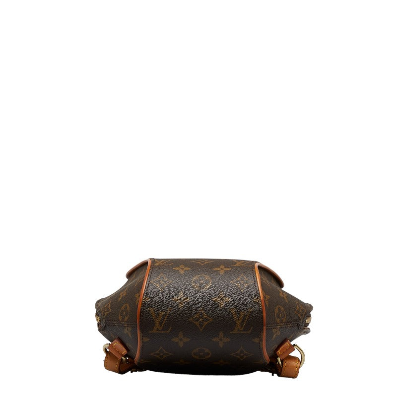 Louis Vuitton Monogram Elipse Bag Ad Rucksack M51125 Brown PVC Leather Louis Vuitton