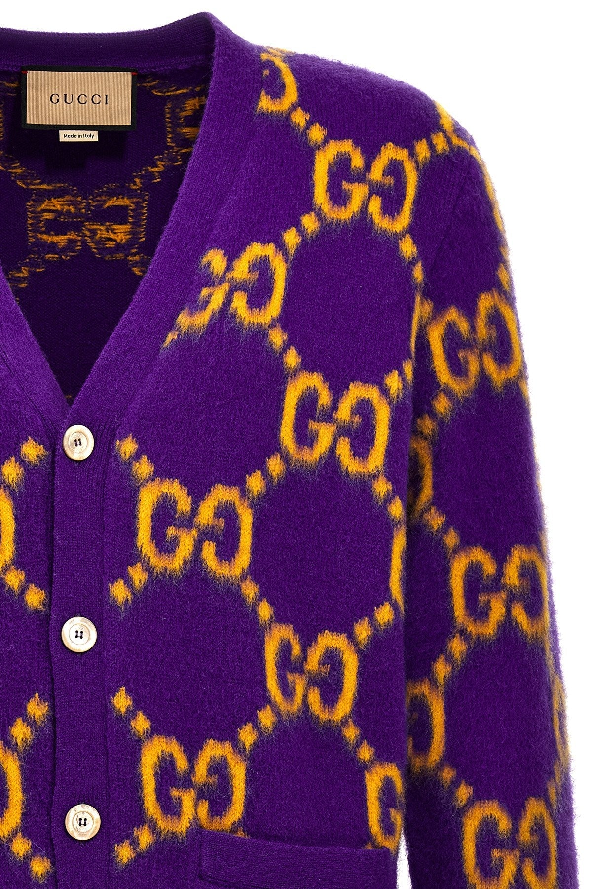 Gucci Men Logo Cardigan