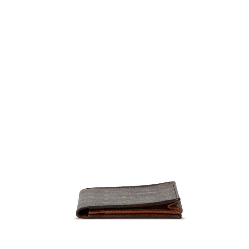 Louis Vuitton Monogram Porte Jaeger Le Coultre Credy Double Fold Wallet M60825 Brown PVC Louis Vuitton