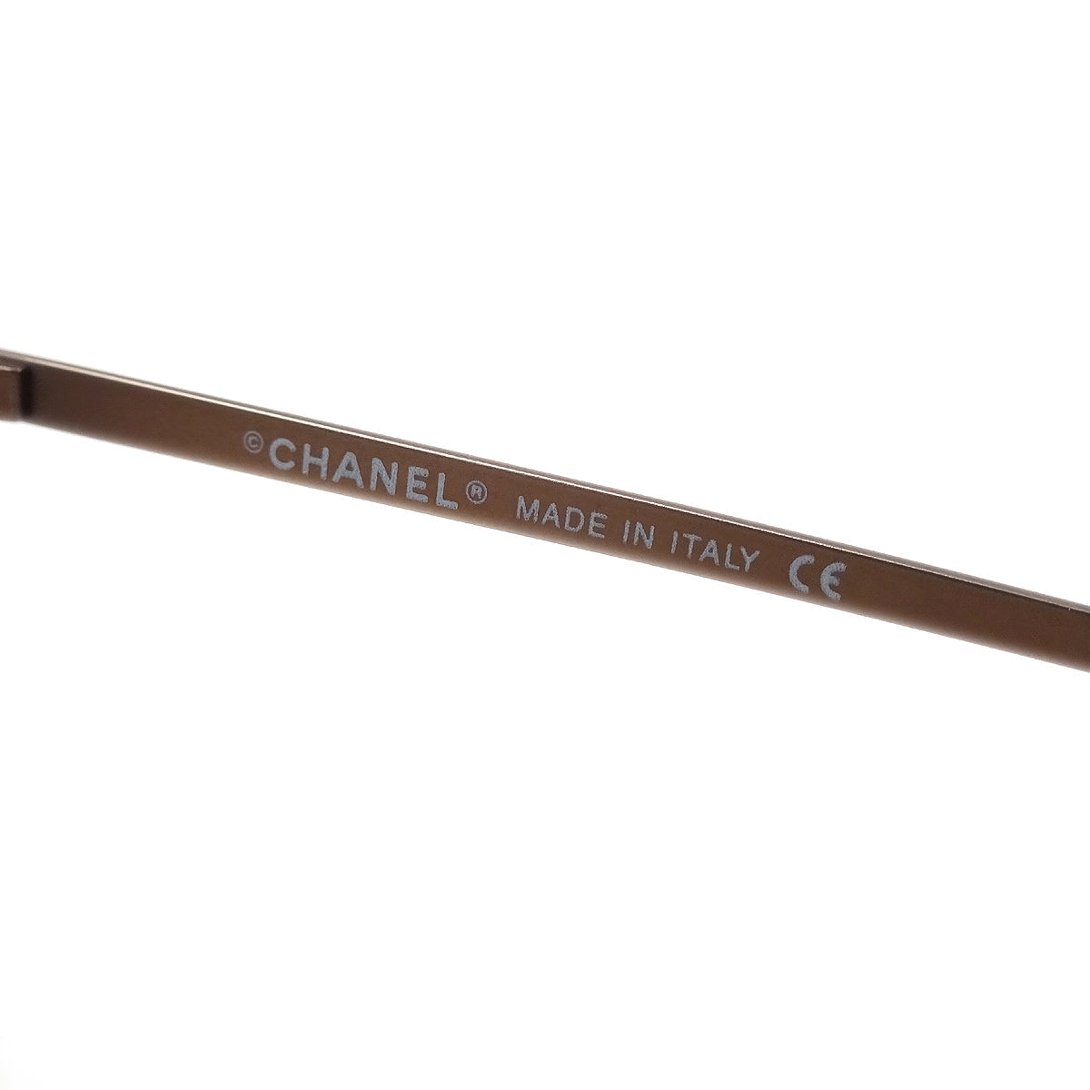 Chanel Sunglasses Eyewear Brown Small Good