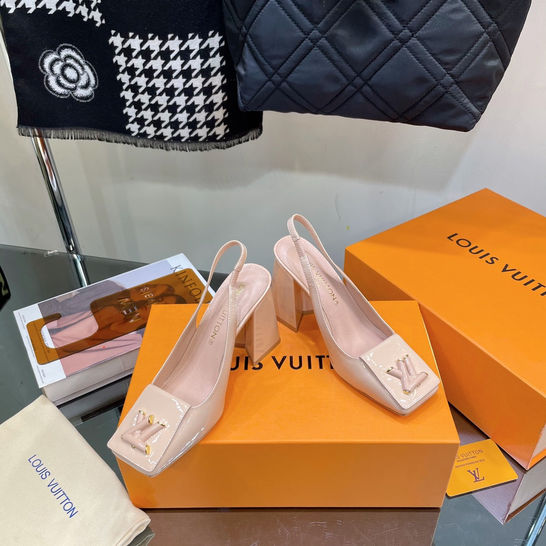 New Louis Vuitton High Heel Shoes 018