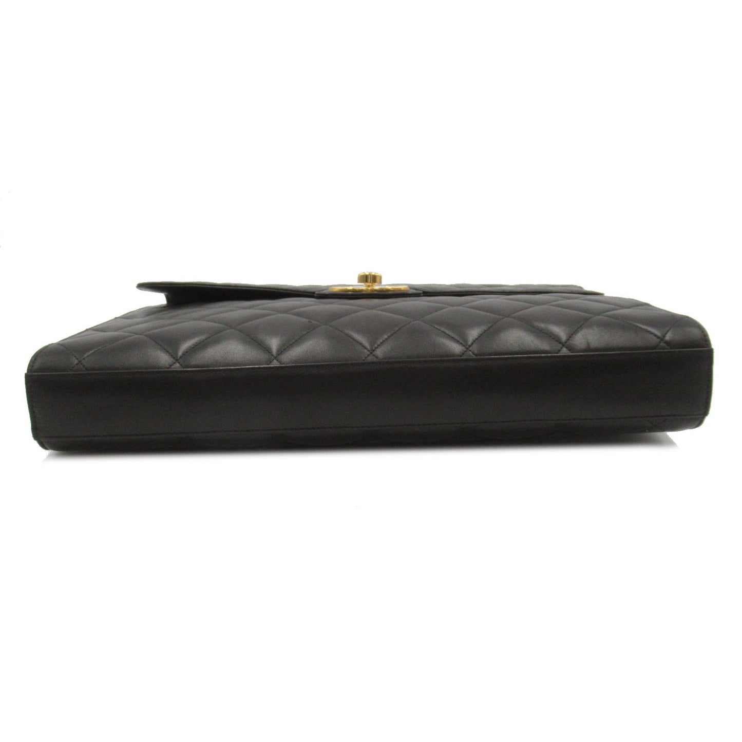 Chanel Chanel Matrasse Briefcase Briefcase Bag Black Mattress Briefcase Briefcase Briefcase OFF