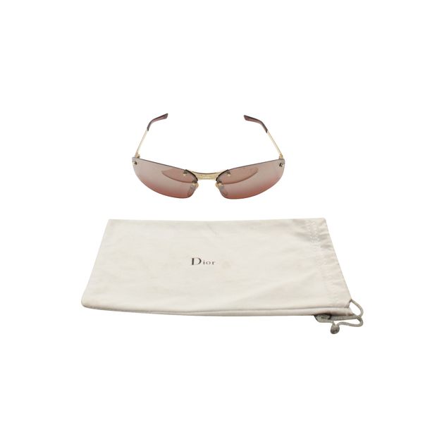 DIOR Minipop Tinted Sunglasses Rose Color