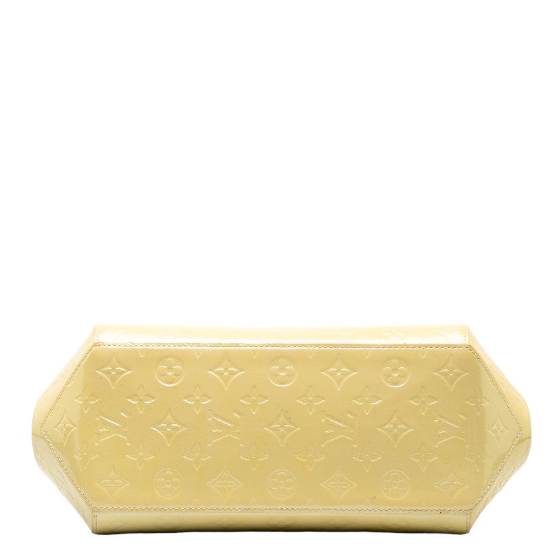 Louis Vuitton Monogram Verney Shawwood PM Handbag M91491 Bronco-Royal Ivory Patent Leather Louis Vuitton