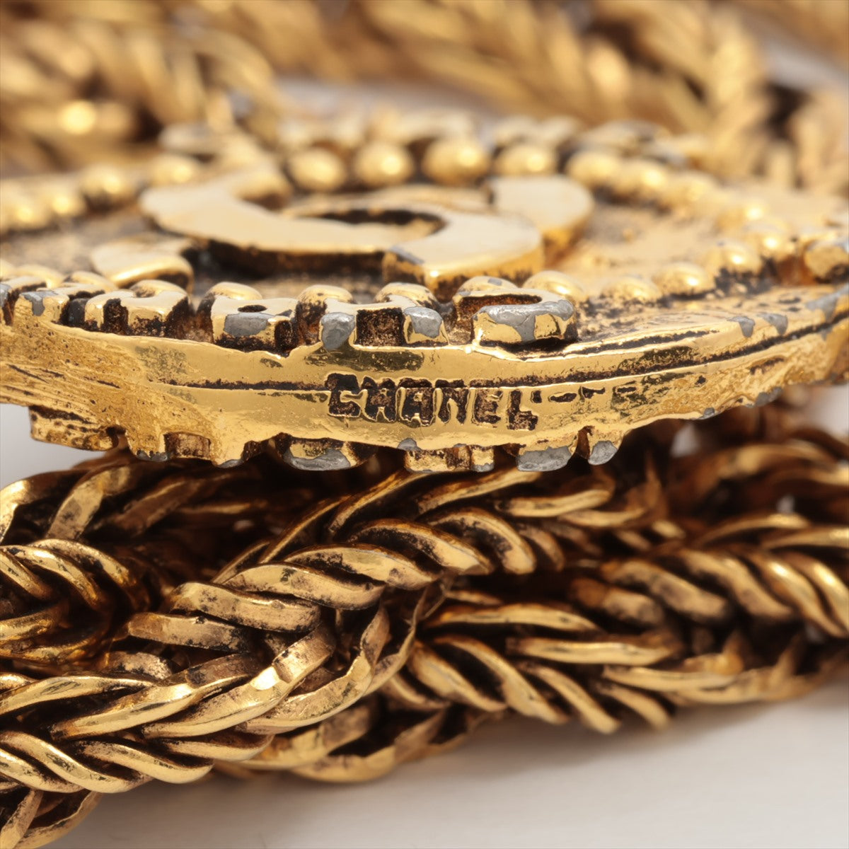 Chanel Coco Necklace GP G