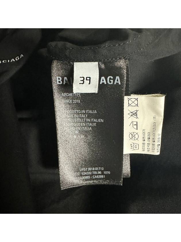 Luxury Balenciaga Multi logo short sleeve shirt 105