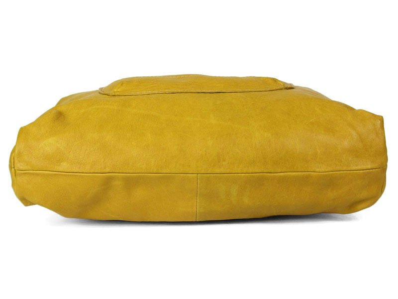 Linea Pelle Mustard Yellow Nikki Tote