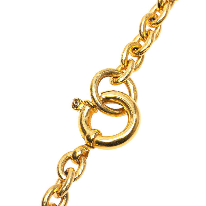 Chanel Coco Mark Round Mirror Necklace