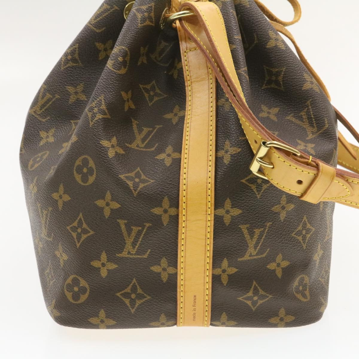 LOUIS VUITTON Monogram Petit Noe Shoulder Bag M42226 LV Auth am197b