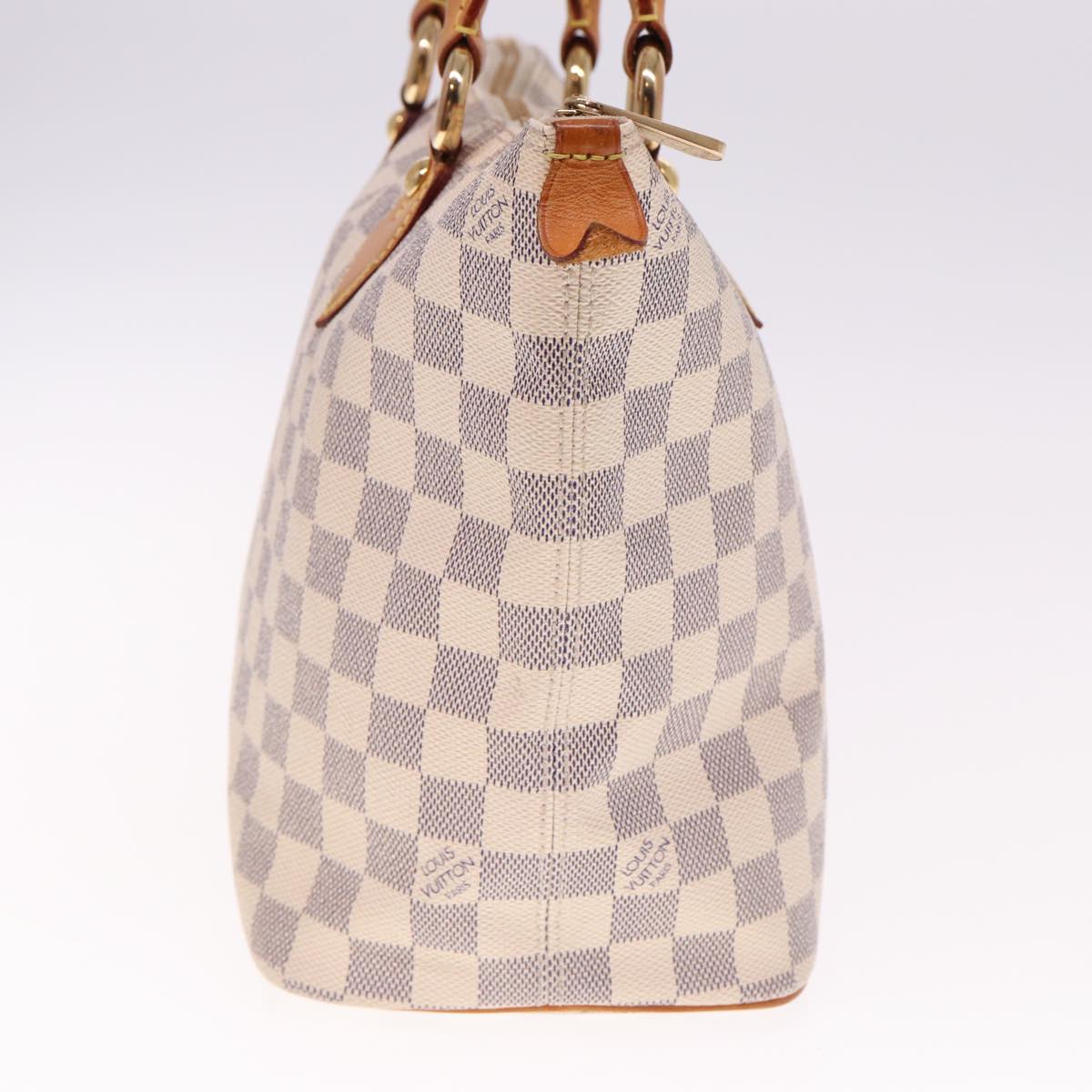 LOUIS VUITTON Damier Azur Saleya PM Tote Bag N51186 LV Auth bs15181
