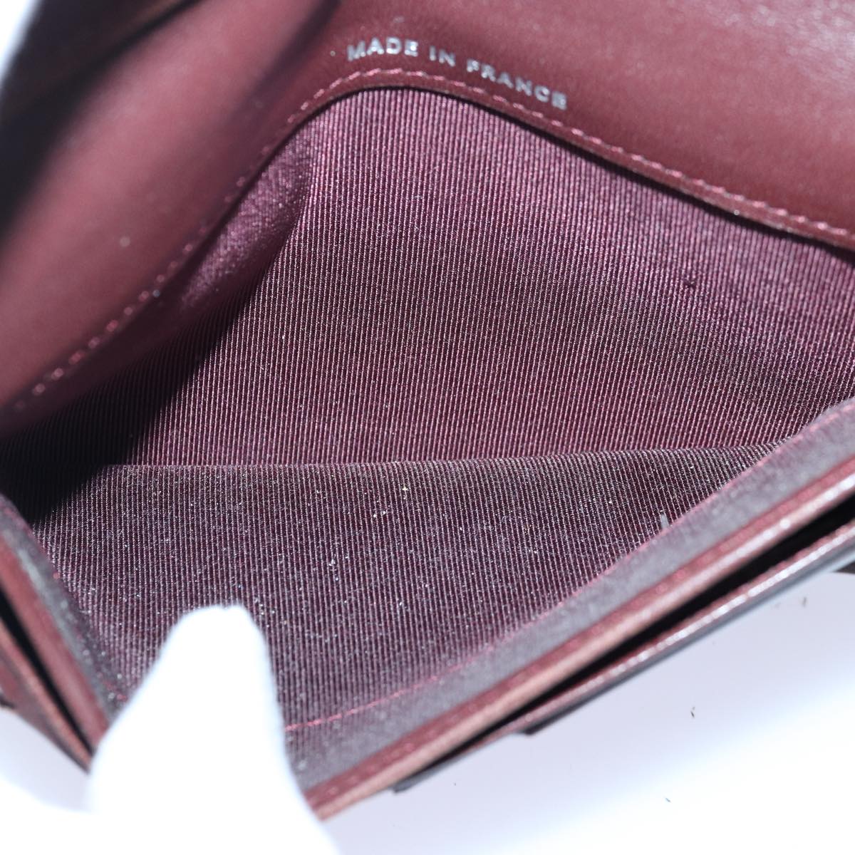 Top Quality Chanel Matelasse Long Wallet Lamb Skin Black CC Auth bs16070