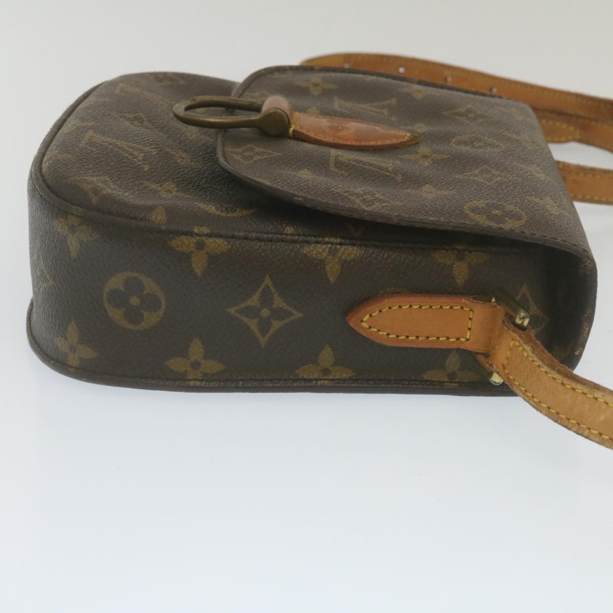 LOUIS VUITTON Monogram Saint Cloud MM Shoulder Bag M51243 LV Auth bs770