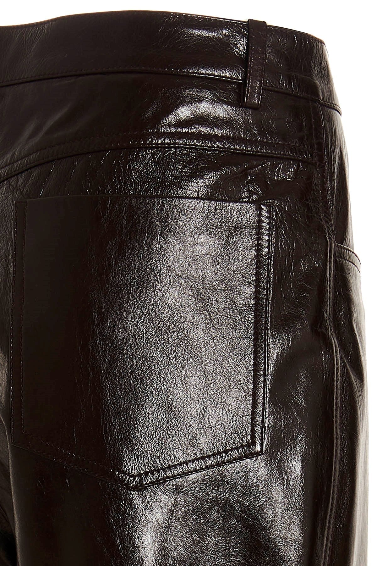 Gucci Men Leather Pants