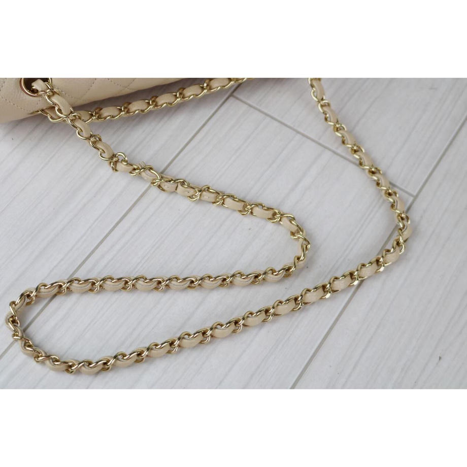 Rank SA | CHANEL Matrasse Caviar Skin Double Flap Double Chain Bag |091709