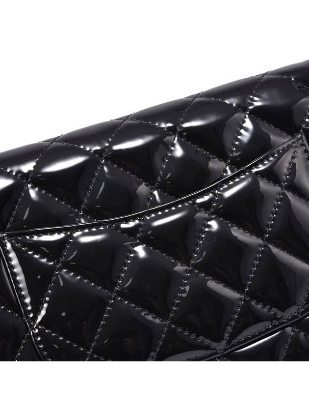 Women s new built in chip patent material WOC mini bag Chanel