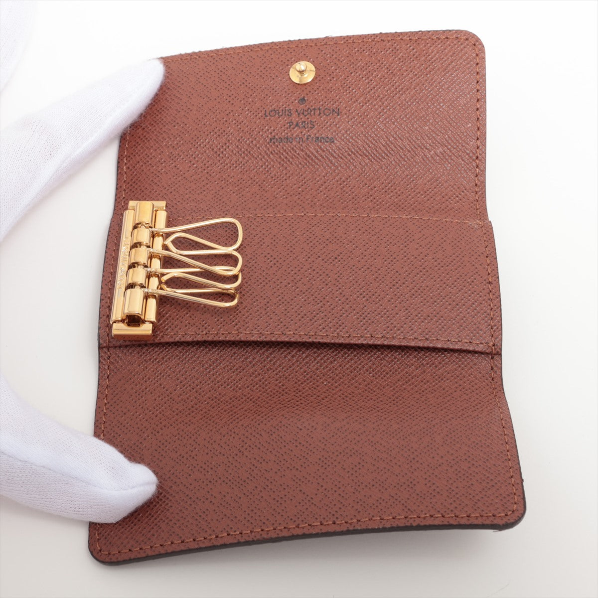 Louis Vuitton Monogram Multicle 4 M69517 Brown Keycase
