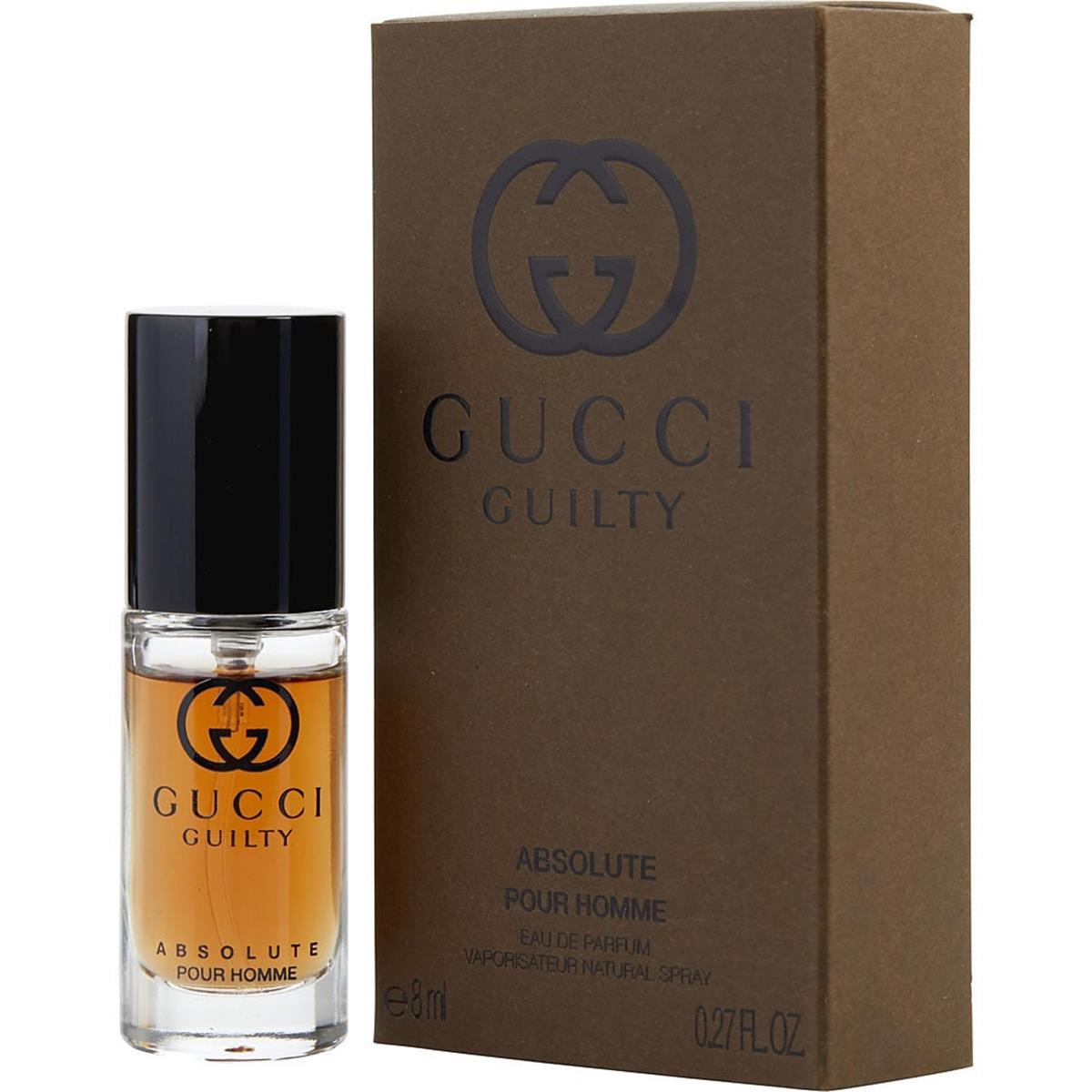 Gucci 0.27 oz Guilty Absolute Mini Eau De Parfum Spray for Mens