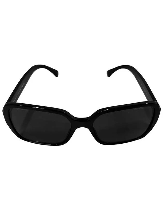 Eyewear Logo Square Sunglasses Black Chanel