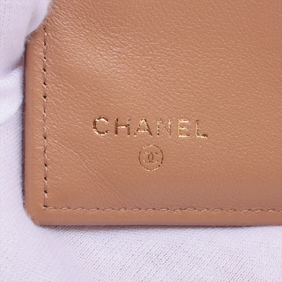 Chanel Matrasse Wallet Beige G
