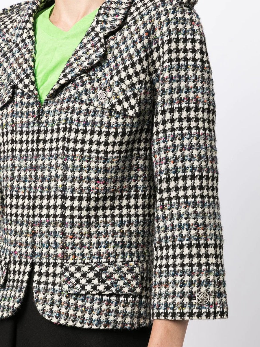 2006 Houndstooth Zip-Up Jacket