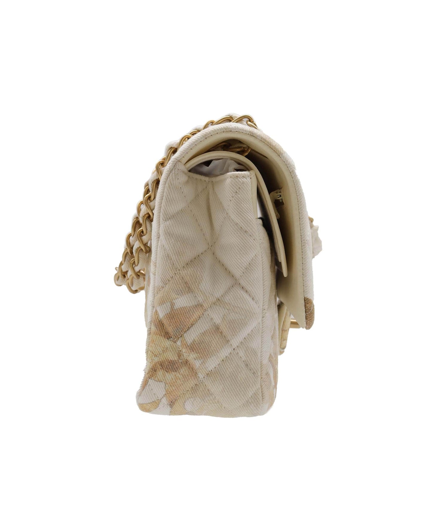 Chanel Denim Canvas Flower Classic Flap - DXBS2774