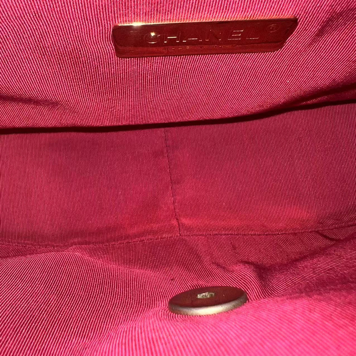 C19 Small 19 Bag Quilted Goatskin Black Two-Tone Hardware Series 30