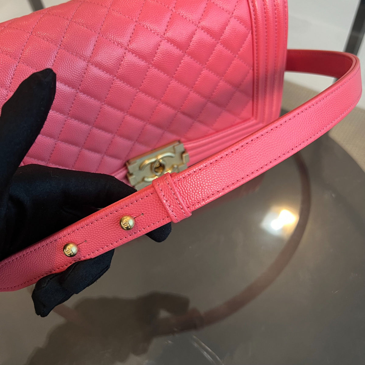 Caviar Boy Old Medium 25CM Leboy Peach Pink LGHW No 25