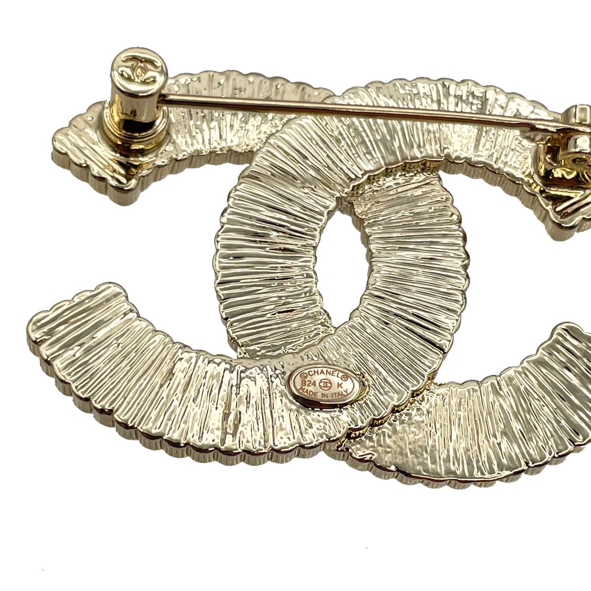 CHANEL BROACH RHINESTONE COCOMARK ACCESSORY B24C 90263149