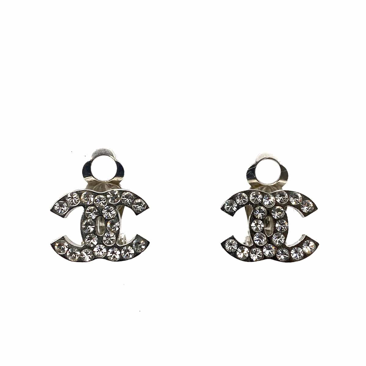 CHANEL EARRINGS COCOMARK RHINESTONE ACCESSORY 05V 90259966