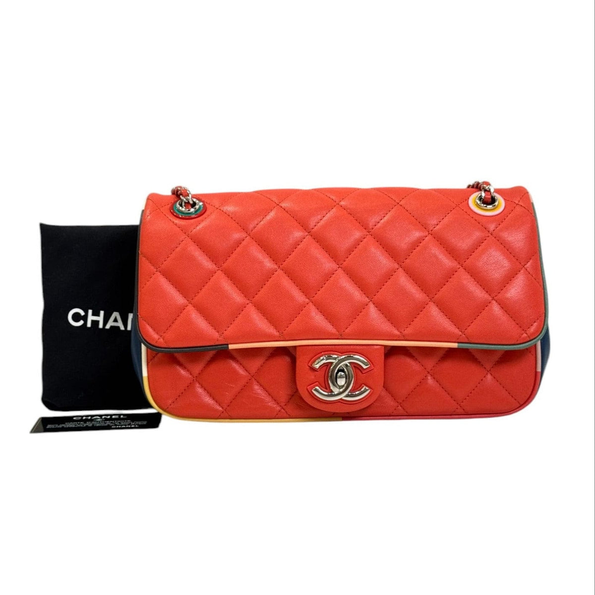 Chanel Single Flap with ColourDetail Bag