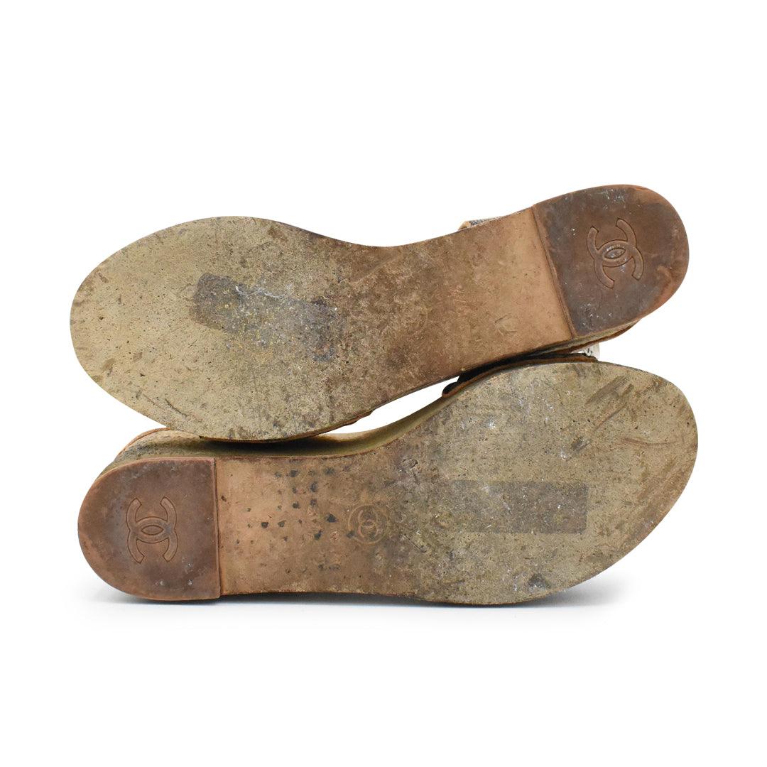 Chanel Wedges - Women's 37.5
