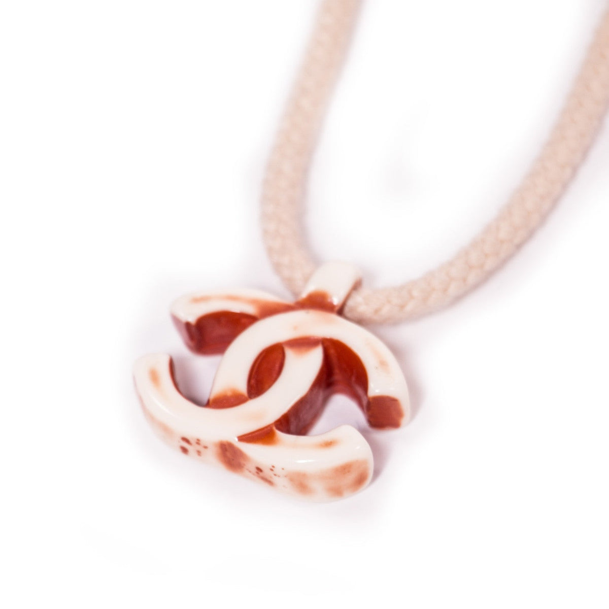 Chanel Resin CC Necklace
