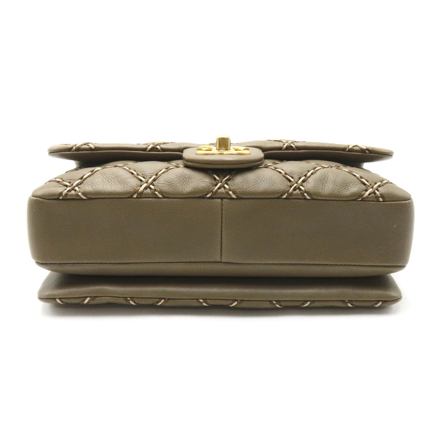 CHANEL CHANEL Chain Sder Chain Shoulder Bag Beige Range