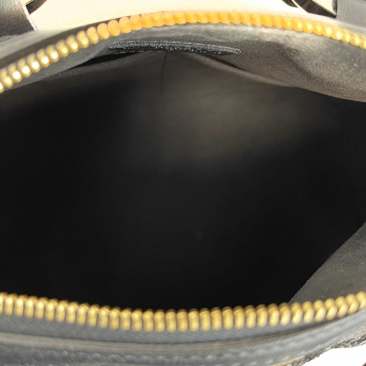 LOUIS VUITTON Monogram speedy 30 eclipse black sequined Brown Black Handbag