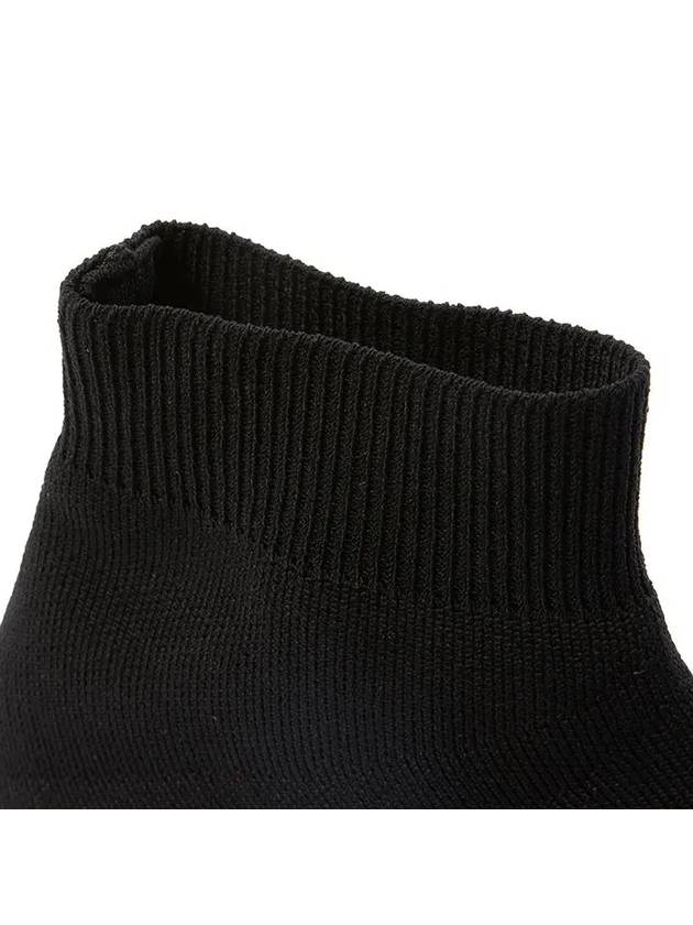 Luxury Balenciaga Speed Trainer High Top Sneakers Black White