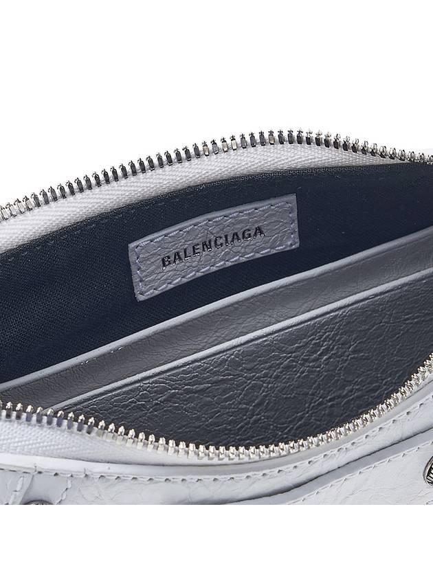 Luxury Balenciaga Le Cagole Chain Mini Shoulder Bag White