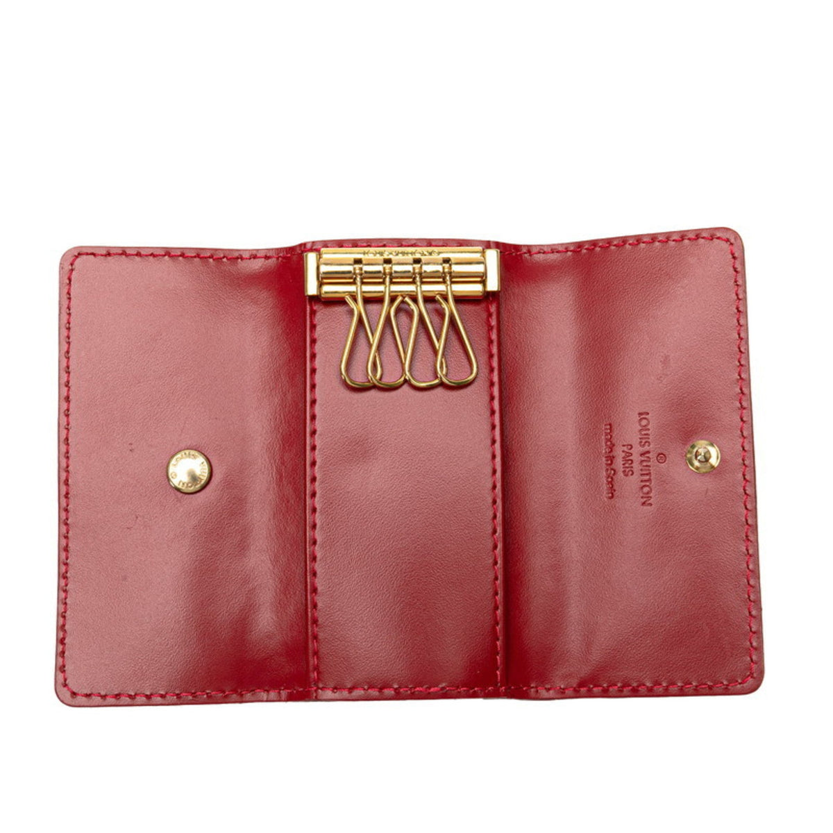 Louis Vuitton Pomme D'amour Color Patent Leather Keycase