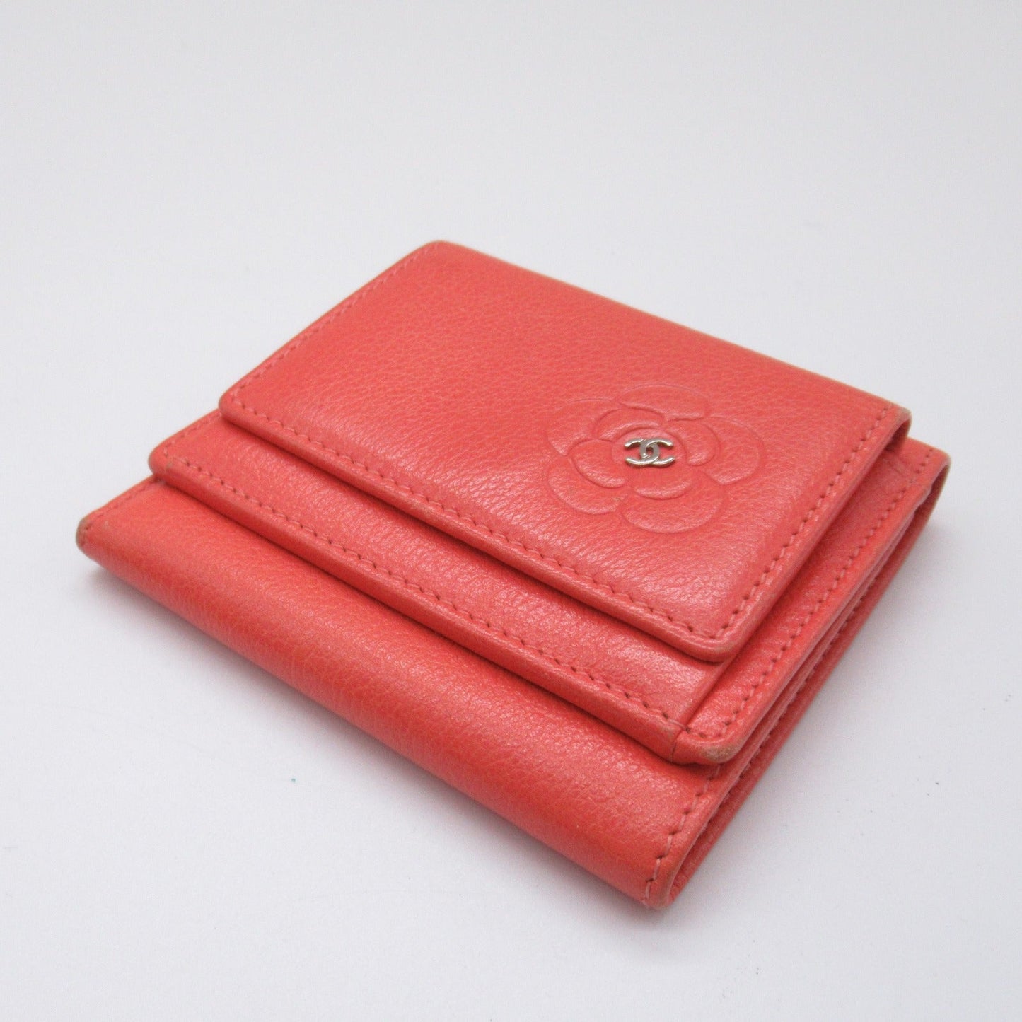 CHANEL CAMERIA Three Fold Wallet Three Folded Wallet TOKYO