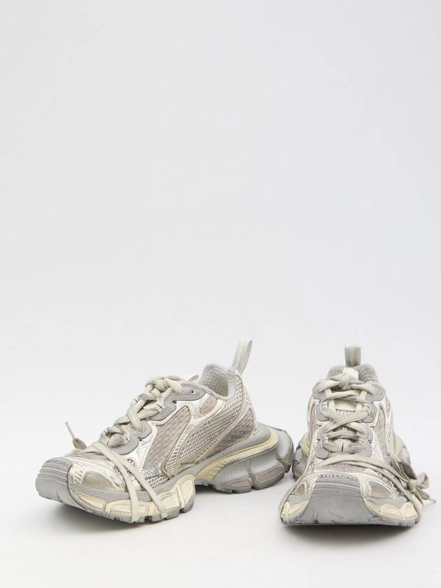 Luxury Balenciaga 3XL Mesh Panel Low Top Sneakers Grey