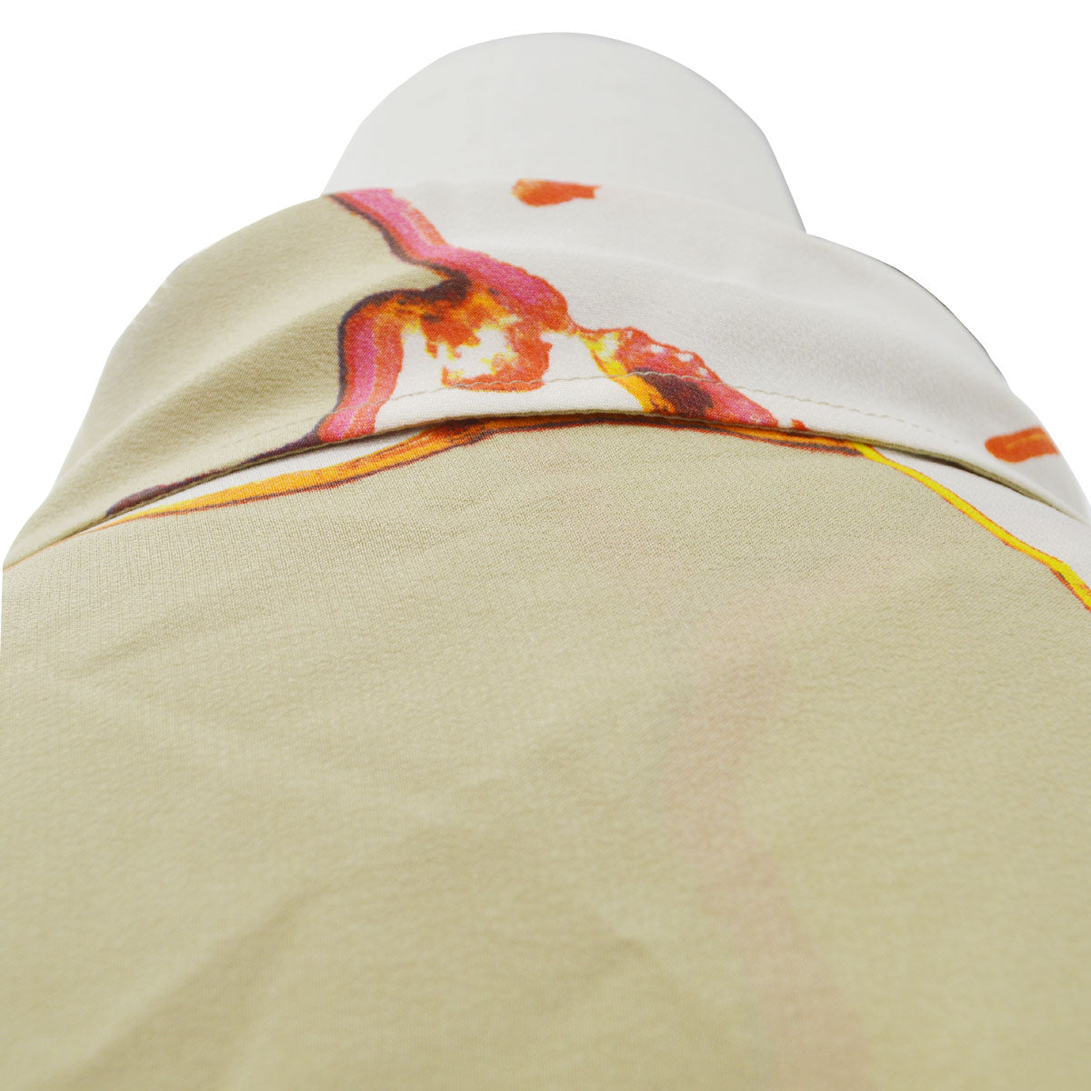 Chanel 2000 spring-summer abstract-print silk shirt #38