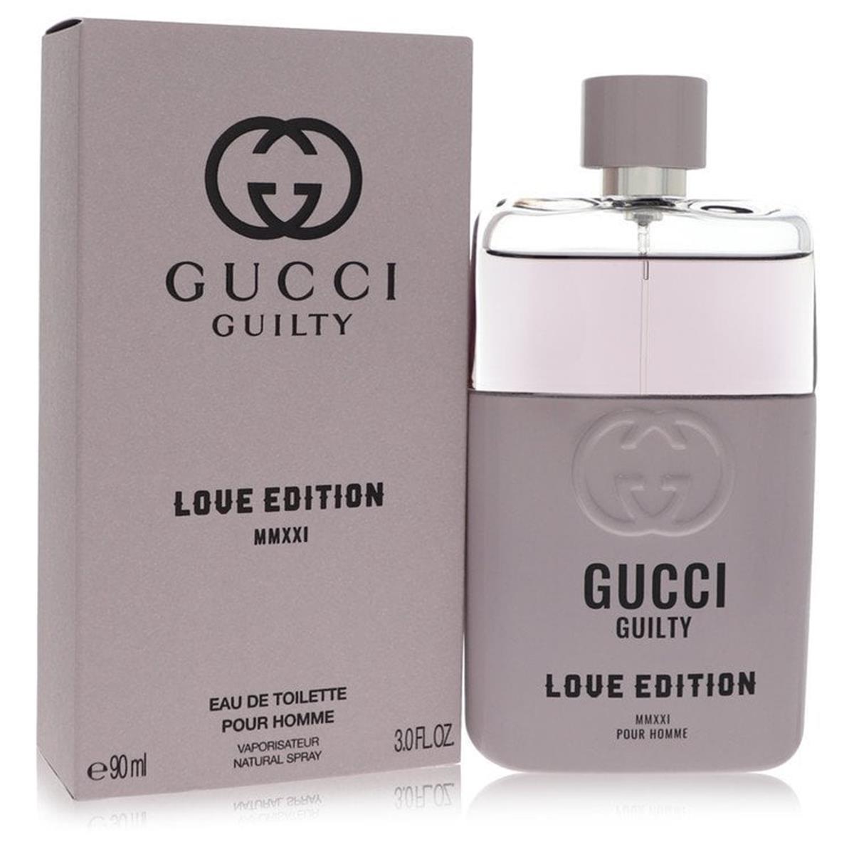 Gucci 3 oz Guilty Love Edition Mmxxi Eau De Toilette Spray by Gucci for Men