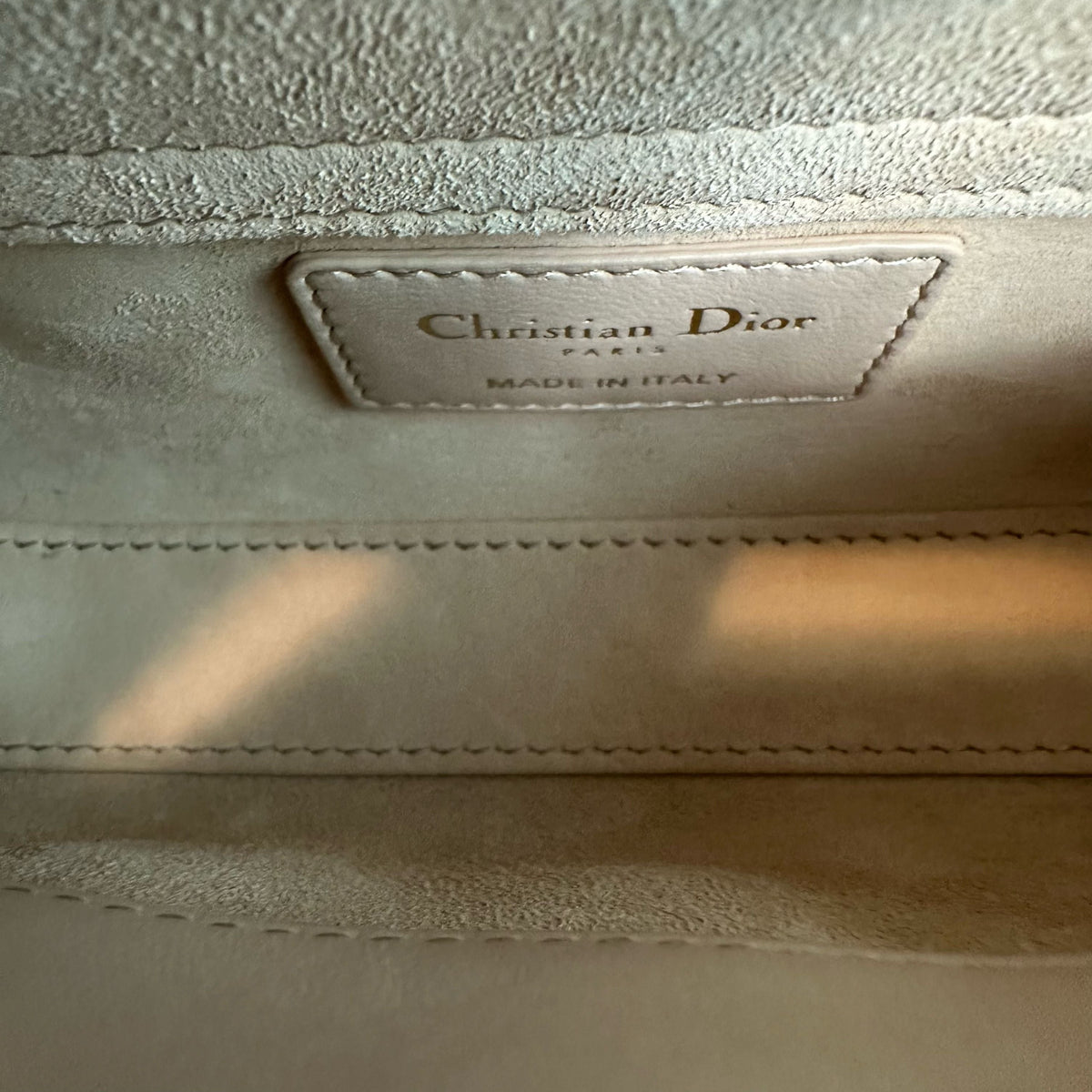 D-Joy Mini Beige Lambskin GHW D Joy