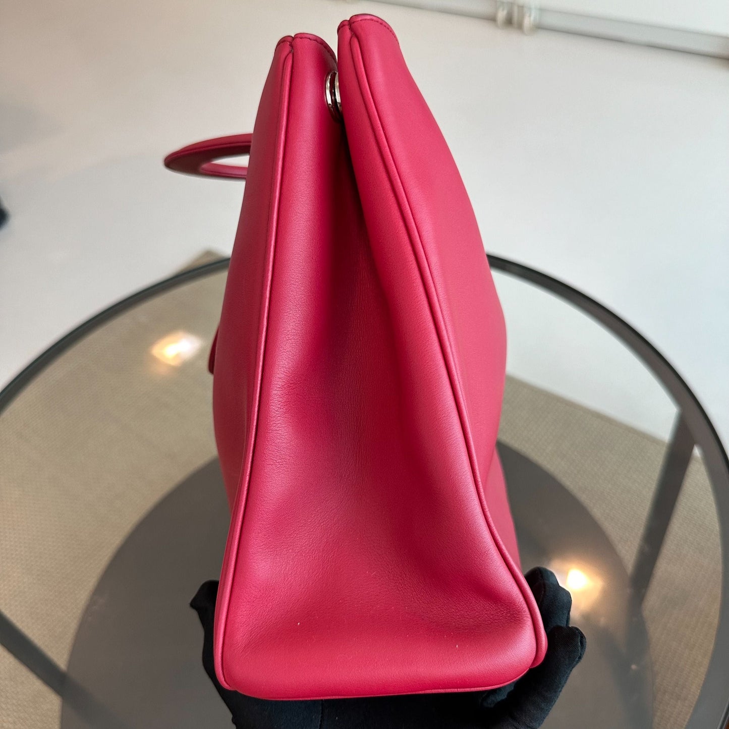 Diorissimo Large Smooth Calfskin Pink SHW