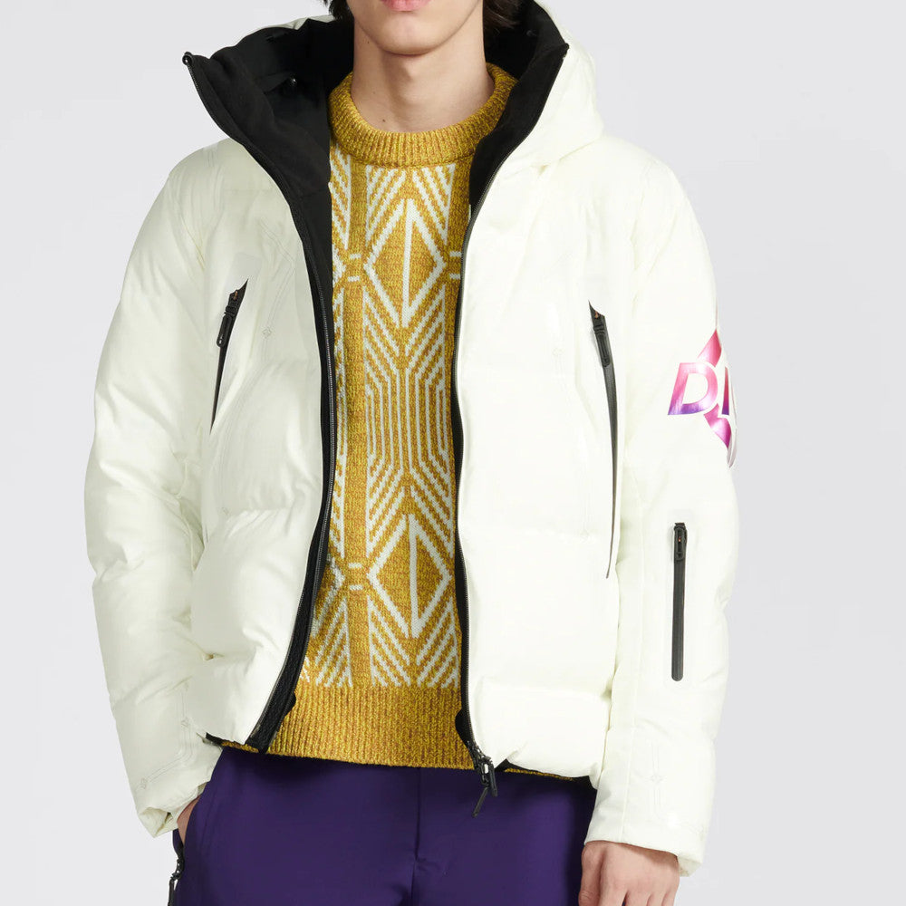 DIOR AND DESCENTE HOODED DOWN JACKET